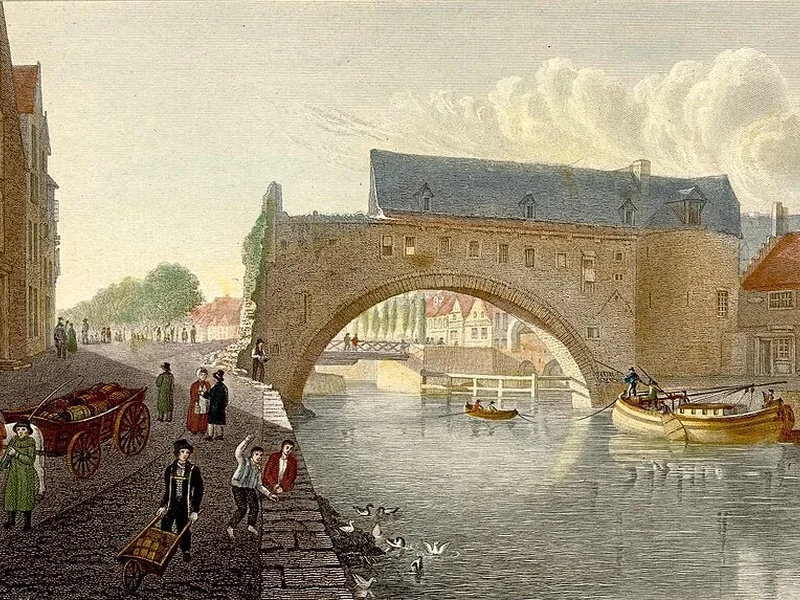 1789-Robert Batty - Tournai Pont de l'Arche